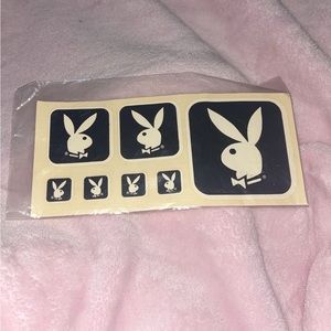 RARE Vintage 1954 Playboy Water Stickers Collectors Item